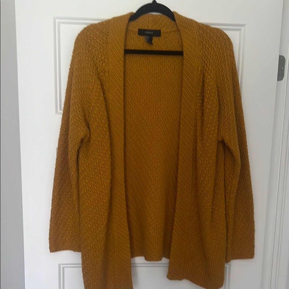 Forever 21 Golden Knit Cardigan